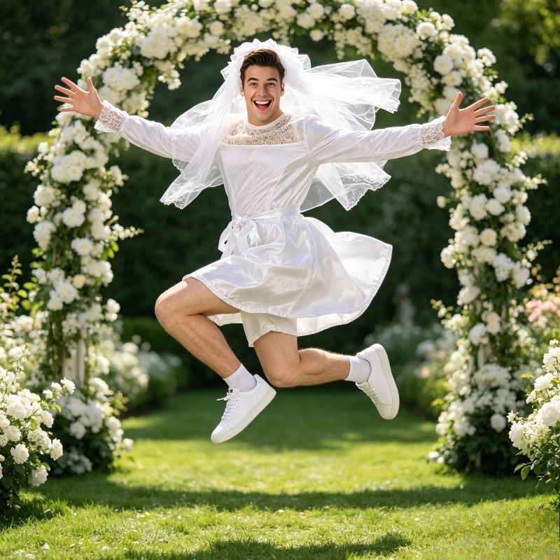 Mens Grooming Kit For Wedding - Funny Groom Bride Outfit for Men