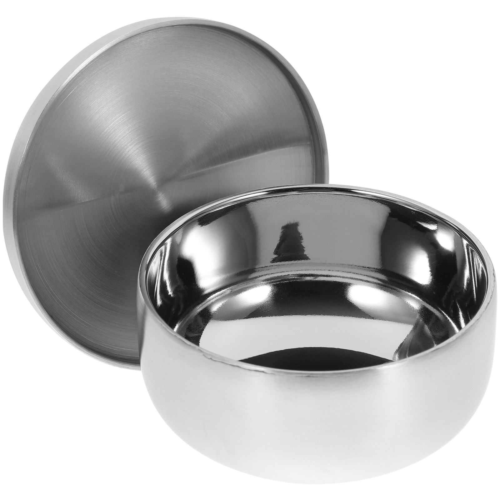 Shaving Bowl Soap - Practical Stainless Steel Men Shaving Bowl