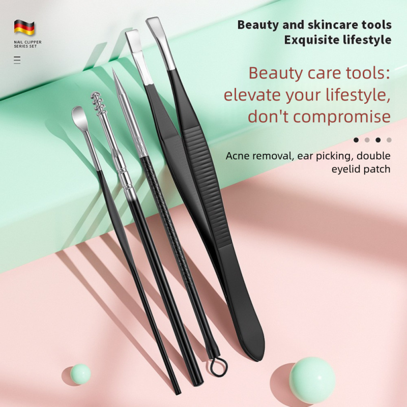 18pcs Manicure Pedicure Set, P - Nail Care Kit Mens recension och pris