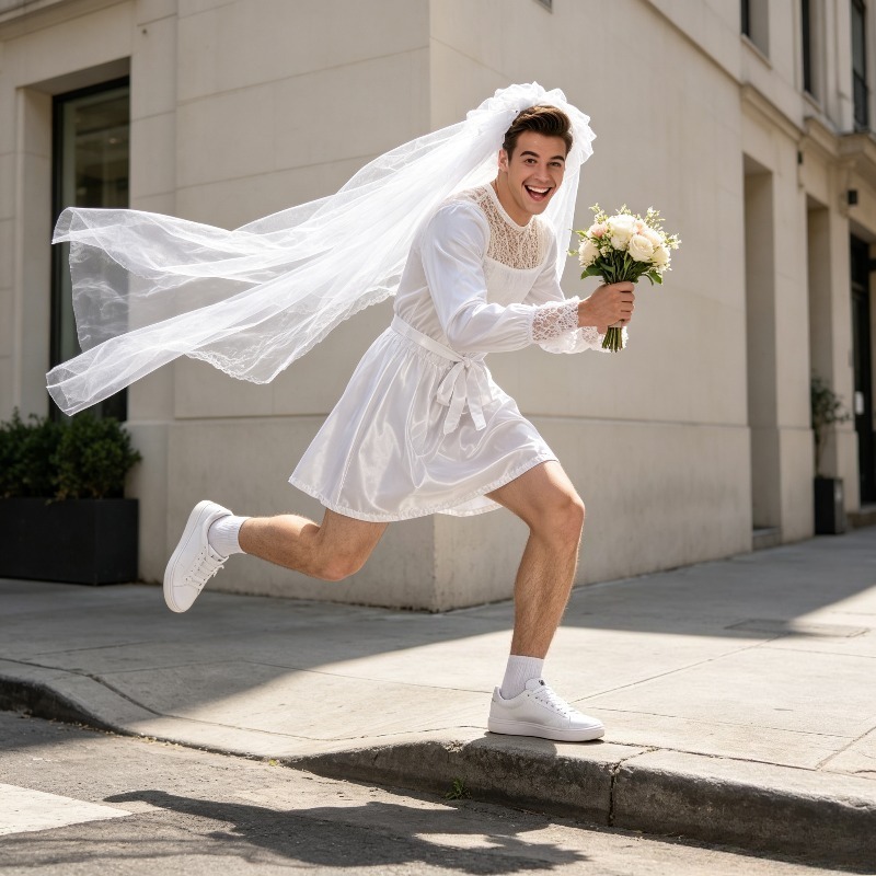 Funny Groom Bride Outfit for M - Mens Grooming Kit For Wedding recension och pris