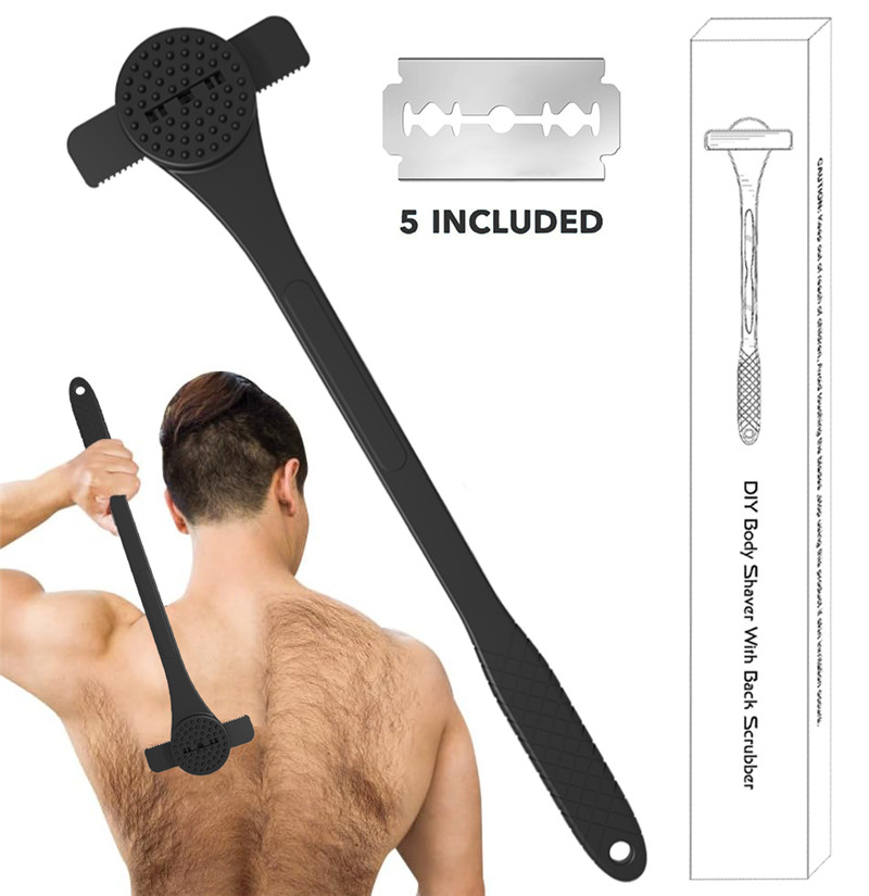 Flexible Long Handle Back Shav - Men'S Grooming Hair Removal recension och pris