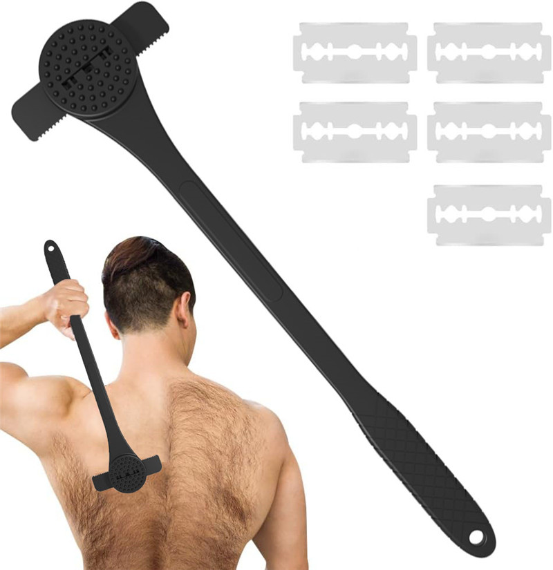 Flexible Long Handle Back Shav - Men'S Grooming Hair Removal recension och pris