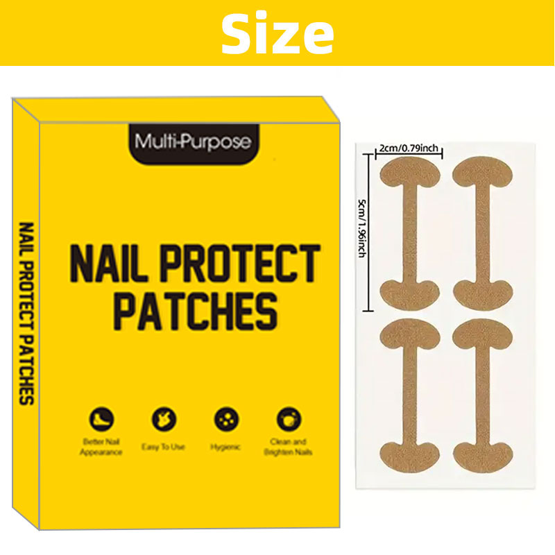 40-100PCS Brown Toenail Patche - Nail Care Kit Mens recension och pris