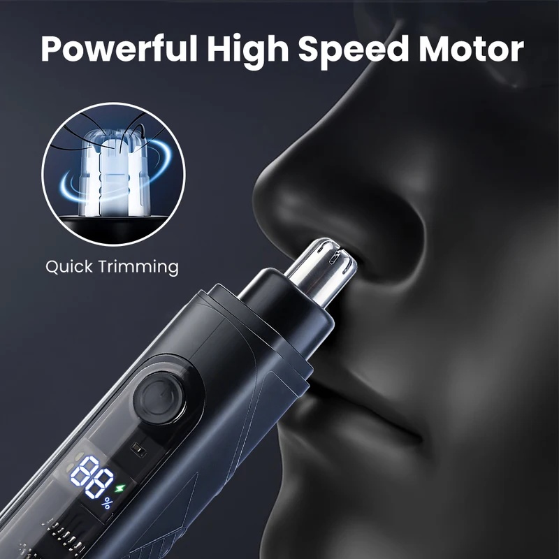 Rechargeable Nose Hair trimmer - Men'S Grooming Hair Removal recension och pris