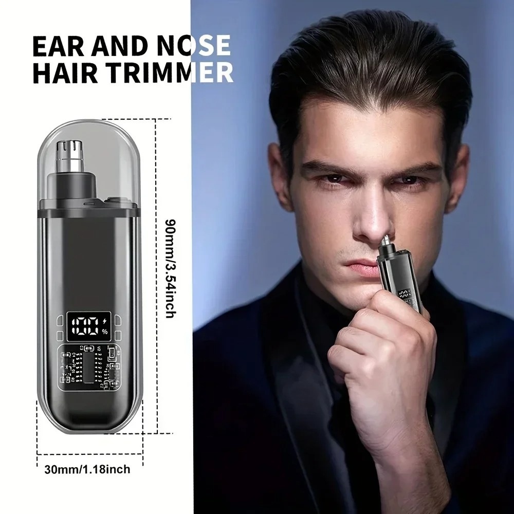 Nose Ear Hair Trimmer Electric - Men'S Grooming Hair Removal recension och pris