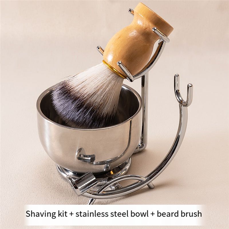 ABKS-Stainless Steel Shave Bru - Shaving Bowl Soap recension och pris