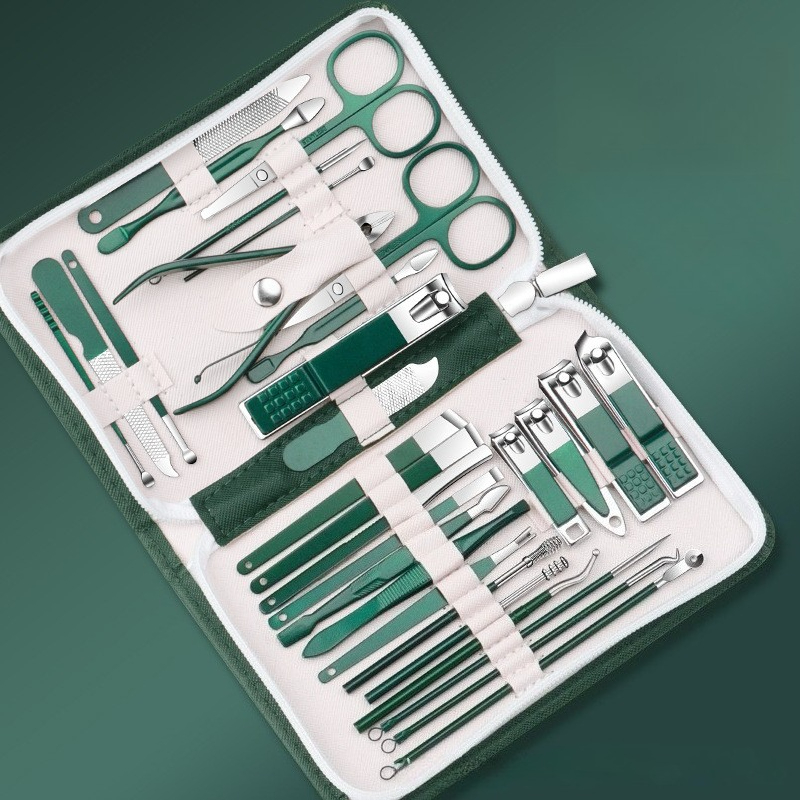 Manicure kit 30 Pcs Set Person - Nail Care Kit Mens recension och pris