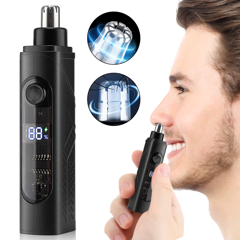 Rechargeable Nose Hair trimmer - Men'S Grooming Hair Removal recension och pris