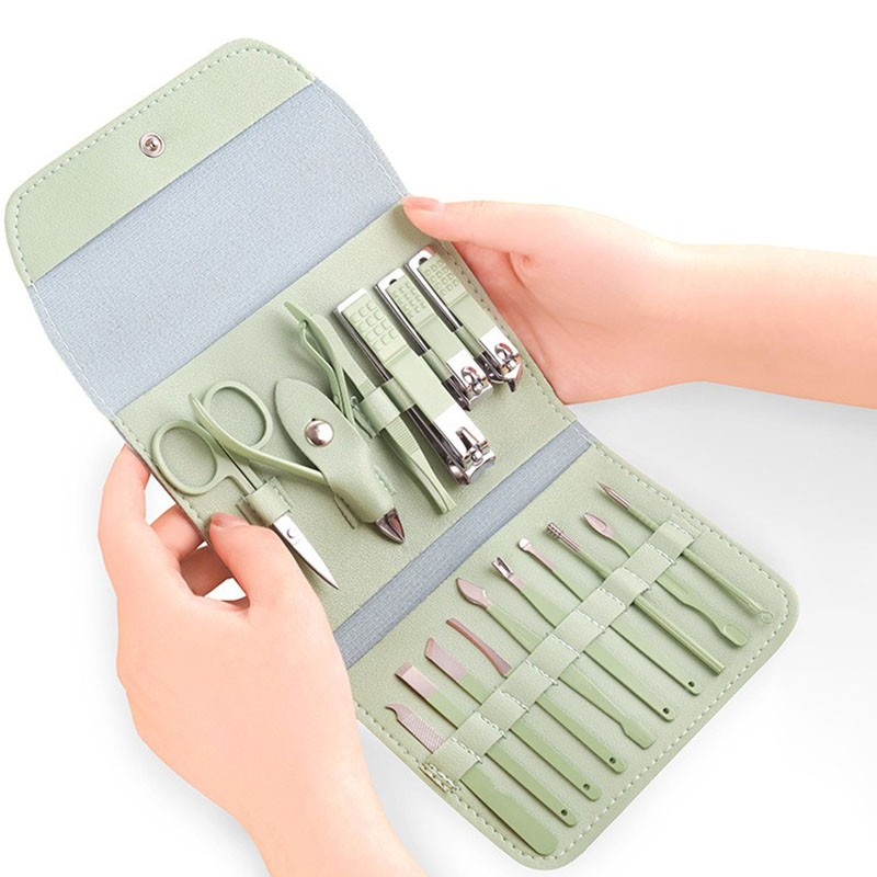16PCS Professional Nail Clippe - Nail Care Kit Mens recension och pris