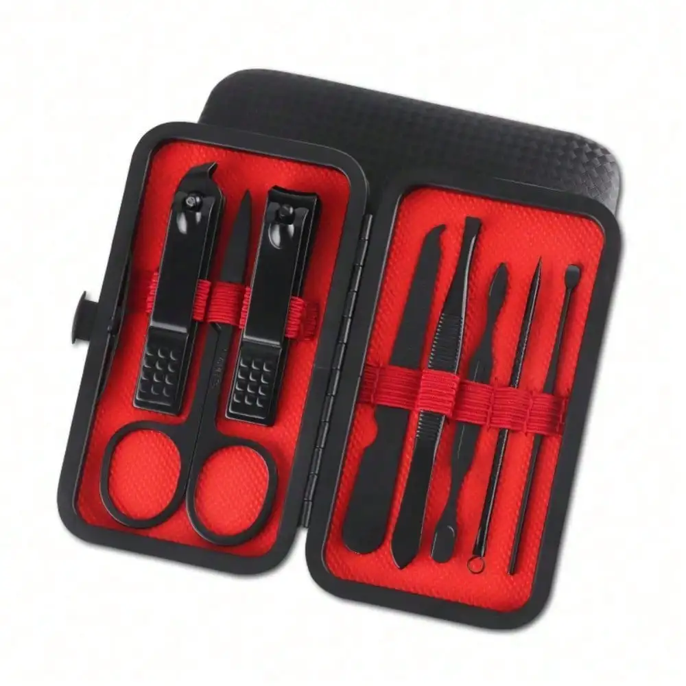 8/24pcs Professional Manicure  - Nail Care Kit Mens recension och pris