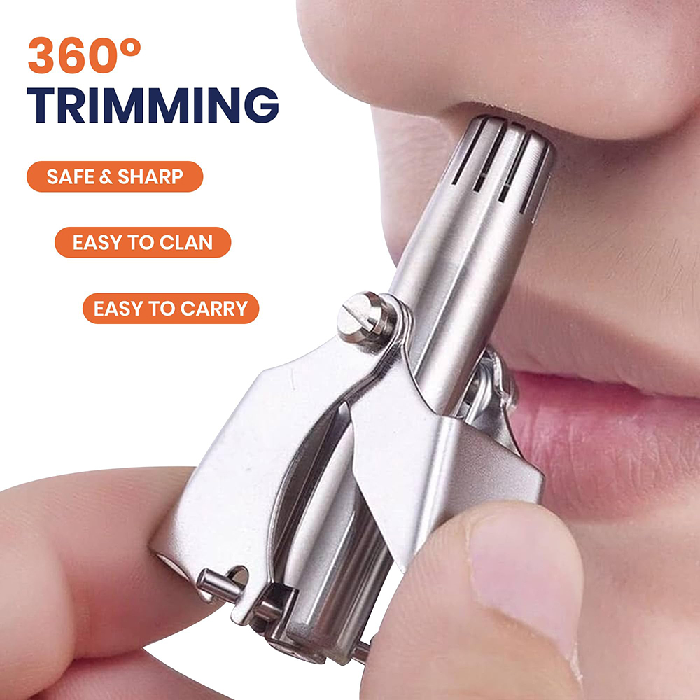 Portable Stainless Steel Manua - Men'S Grooming Hair Removal recension och pris