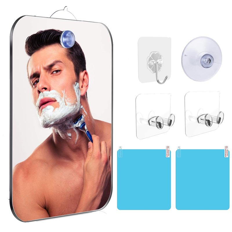 1PCS Acrylic Shower Mirror wit - Men'S Grooming Mirror recension och pris